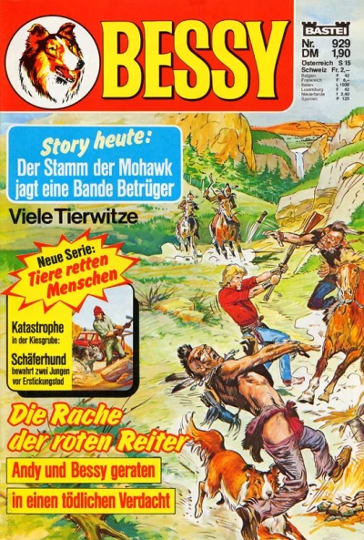 Cover of Die Rache der roten Reiter