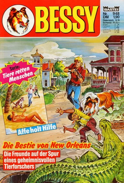 Cover of Die Bestie von New Orleans