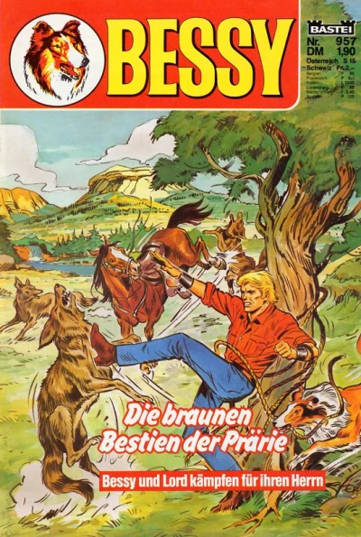 Cover of Die braunen Bestien der Prarie