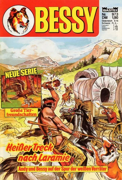 Cover of Heisser Treck nach Laramie