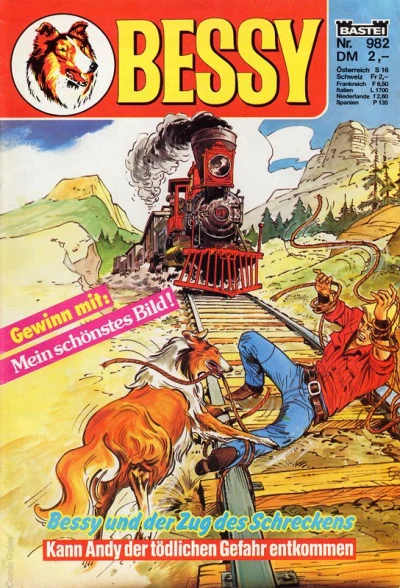 Cover of Bessy und der Zug des Schreckens