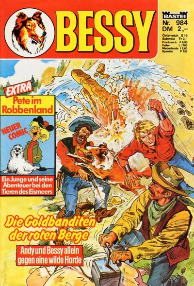 Cover of Die Goldbanditen der roten Berge
