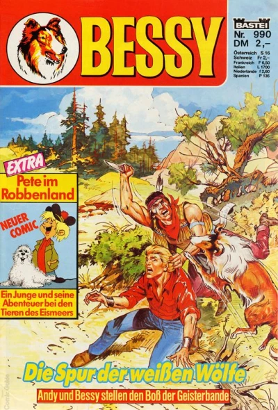Cover of Die Spur der weissen Wolfe