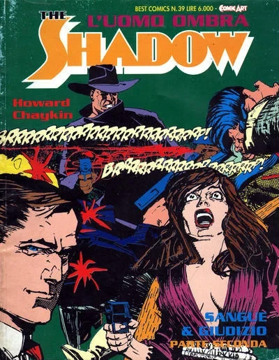 Cover of The Shadow; Sngue & Giudizio