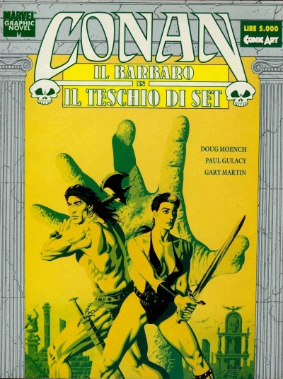 Cover of Conan: Il teschio di Set