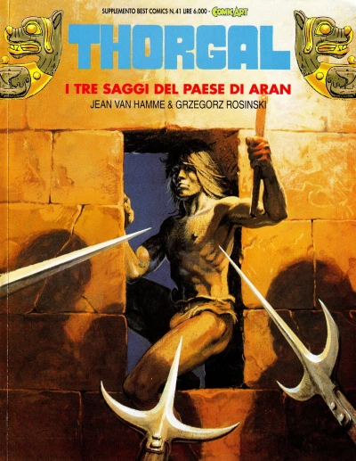 Cover of Thorgal: I tre saggi del paese di Aran