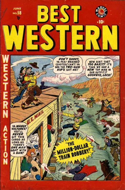 Cover of The Million Dollar-Train Robbery!