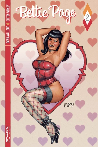 Cover of The Secret Diary of Bettie Page Chapter Two: Queen of the Space Commies