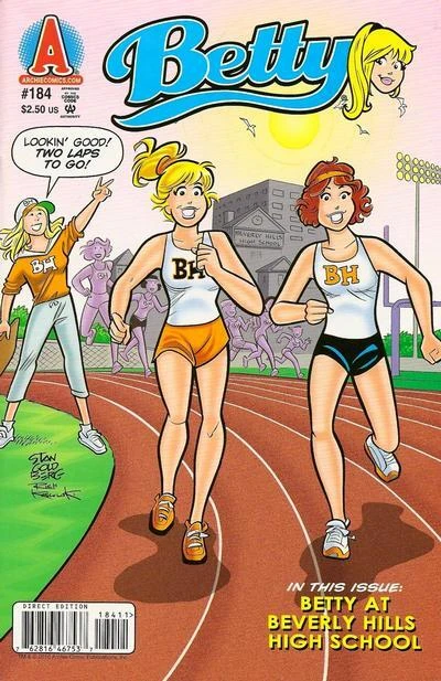 Cover of Betty at Beverly Hills High