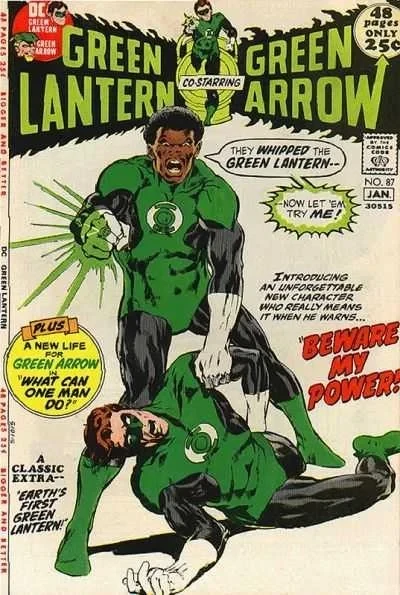 Cover of Beware My Power; What Can One Man Do?; Earth's First Green Lantern!