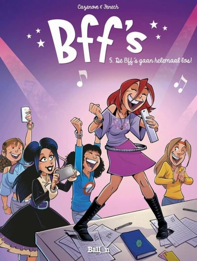 Cover of De Bff's gaan helemaal los!