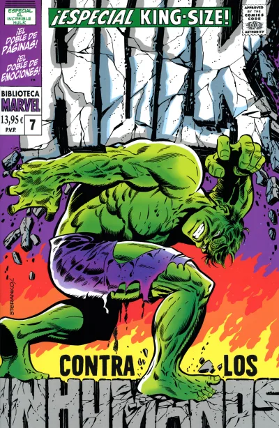 Cover of El increíble Hulk 7