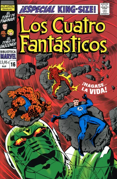 Cover of Los 4 Fantásticos 16