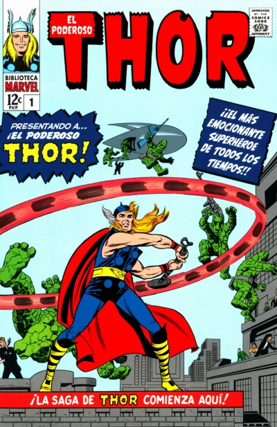 Cover of El poderoso Thor 1
