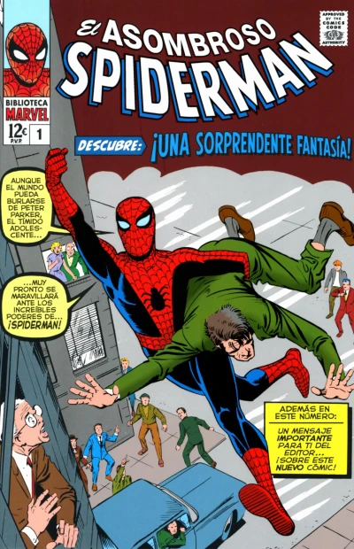 Cover of El asombroso Spiderman 1