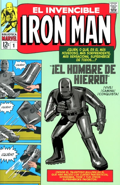 Cover of El invencible Iron Man 1