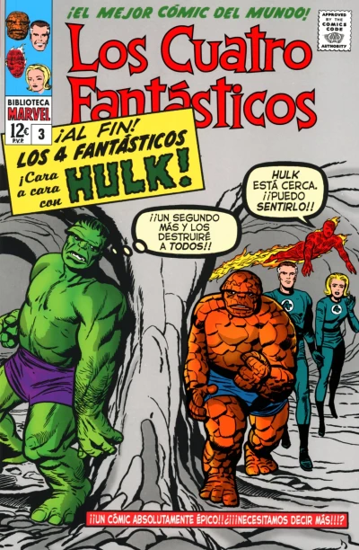Cover of Los 4 Fantásticos 3