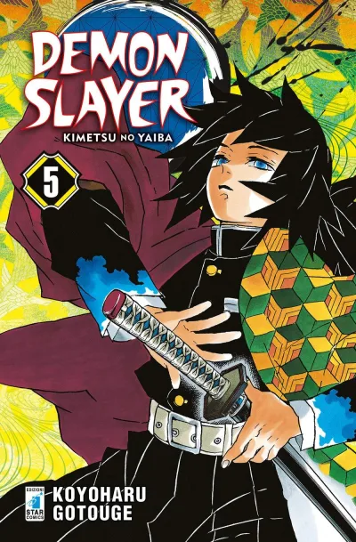 Cover of Demon slayer 5