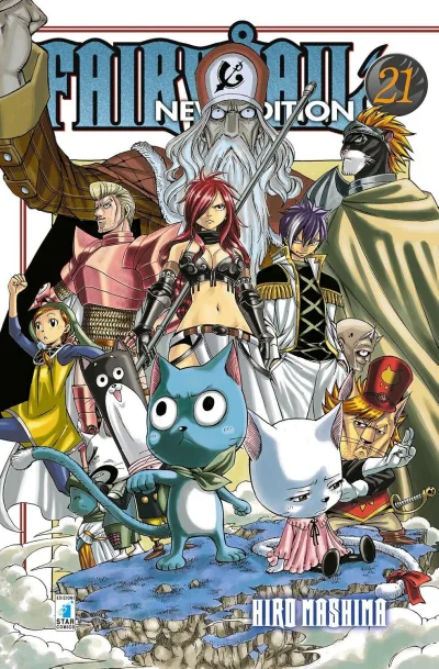 Cover of Fairy tail new edition 21