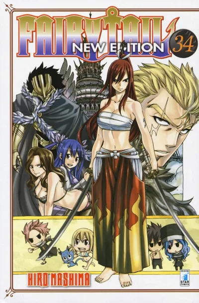 Cover of Fairy tail new edition 34