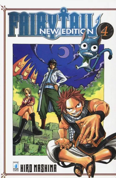 Cover of Fairy tail new edition 4