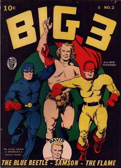 Cover of The Daring exploits of America's 3 Favorite Heroes!