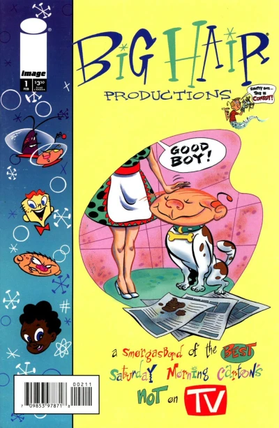 Cover of A smorgasbord of the best Saturday morning cartoons not on TV