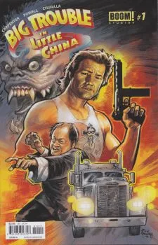 Cover of The Continuing Adventures of Jack Burton and the Pork-Chop Express Part 1: The Hell of the Midnight Road & the Ghosts of Storms