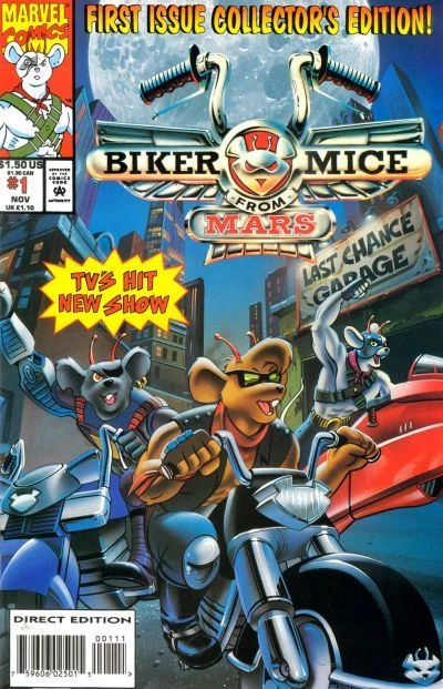 Cover of Biker Mice from Mars