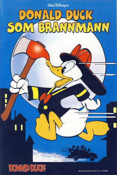 Cover of Donald Duck som brannmann