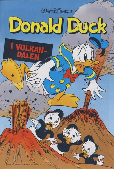 Cover of Donald Duck i Vulkandalen