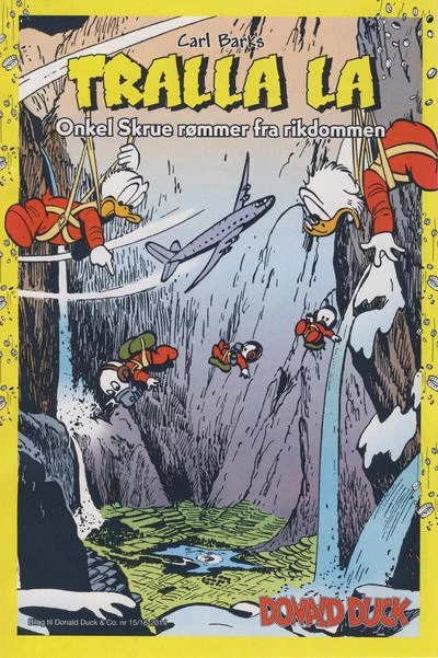 Cover of Tralla la - Onkel Skrue rømmer fra rikdommen