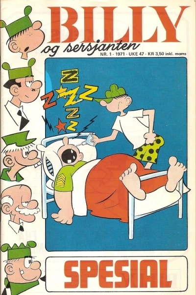 Cover of Billy og sersjanten Spesial