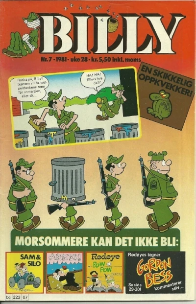 Cover of Issue #198107