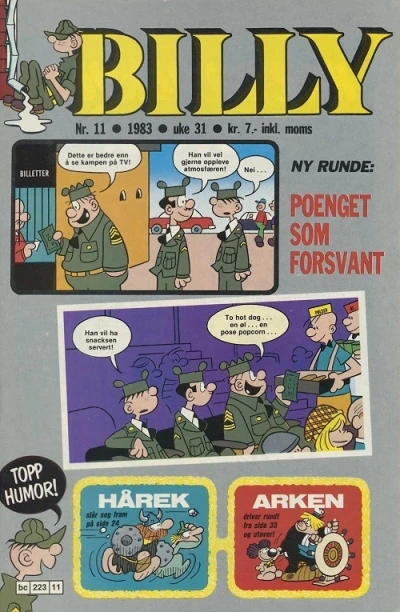 Cover of Issue #198311