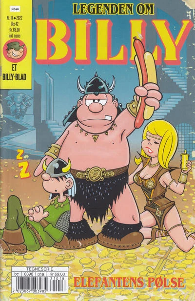 Cover of Legenden om Billy