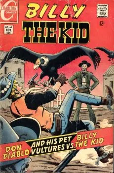 Cover of Don Diablo and His Pet Vultures vs. Billy the Kid