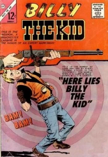 Cover of Here Lies Billy the Kid