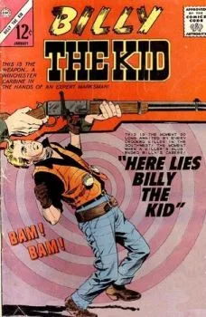Cover of Here Lies Billy the Kid