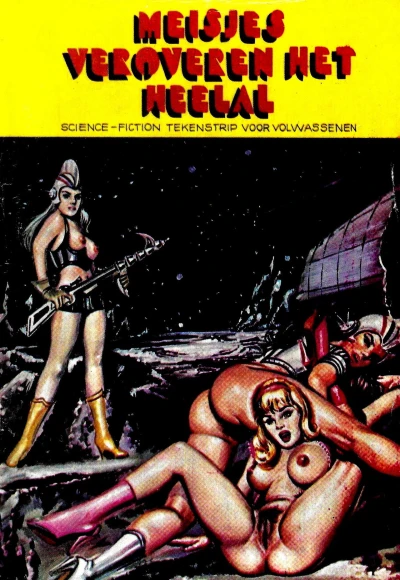 Cover of Meisjes veroveren het heelal