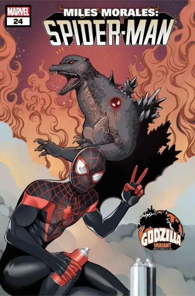Cover of Romy Jones Godzilla Cover