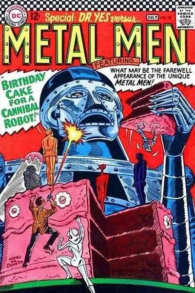 Cover of Birthday Cake For a Cannibal Robot