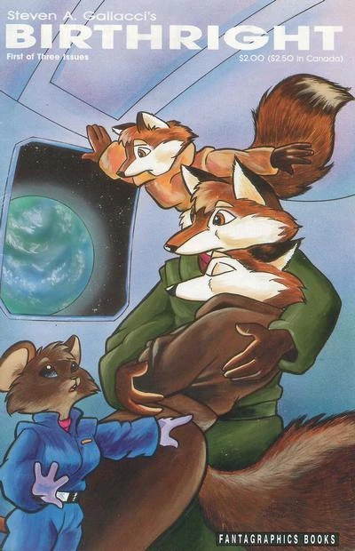 Cover of Birthright (First of Three Issues)