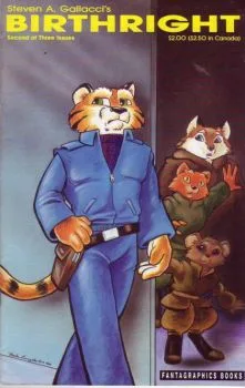 Cover of Birthright (Second of Three Issues)