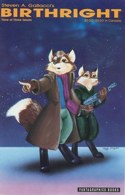 Cover of Birthright (Third of Three Issues)