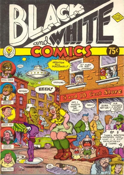 Cover of Black and White Comics