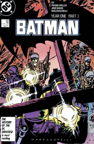 Cover of Batman (1940) #406: Black Dawn