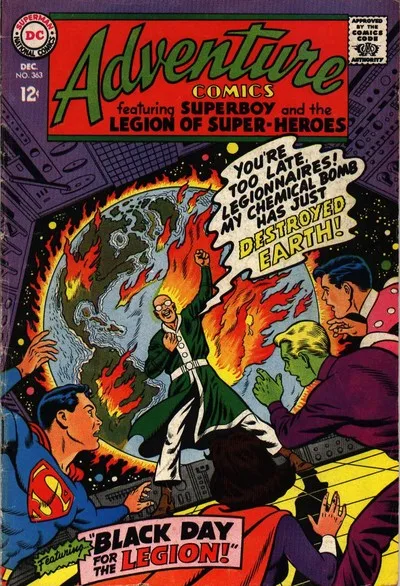 Cover of Black Day For The Legion!