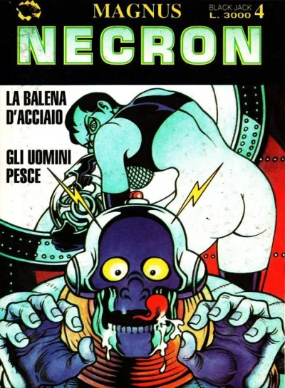 Cover of La balena d'acciaio; Gli uomini pesce