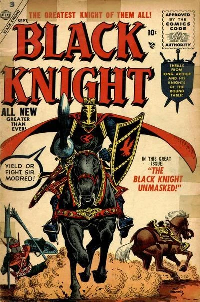 Cover of The Black Knight Unmasked!